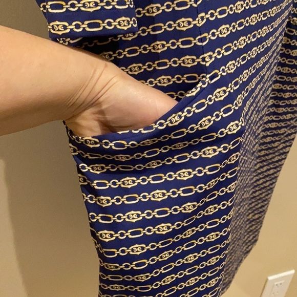 J.McLaughlin Carriage Chain Dress - Size L - Catalina Cloth - Picture 8 of 11